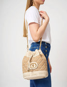 Monogram bucket jacquard