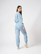 Pantalone con tasconi laterali