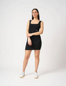 Abito canotta in costina