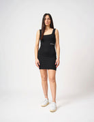 Abito canotta in costina